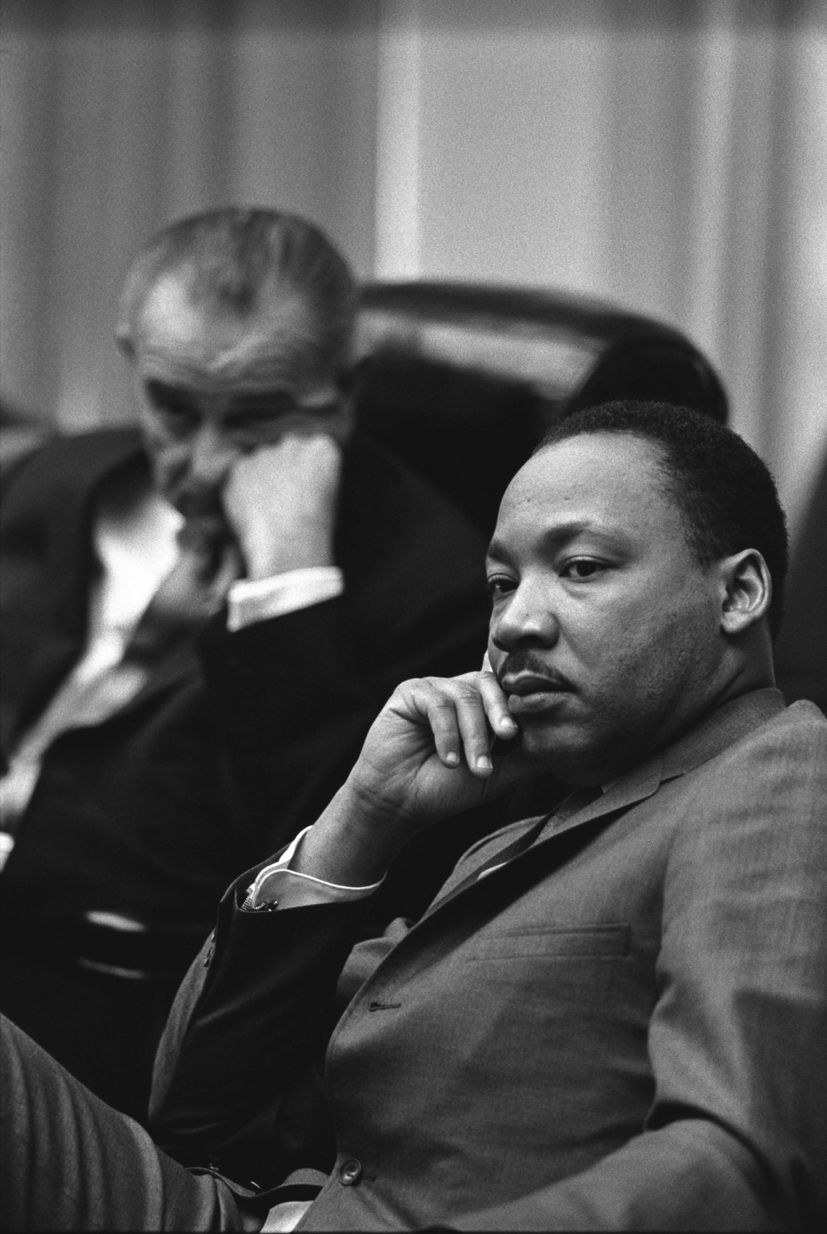 Martin_Luther_King,_Jr._and_Lyndon_Johnson Why MLK Chose Not to Run for President
